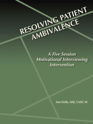 cover image of Resolving Patient Ambivalence